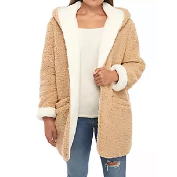 Me Jane Jackets & Blazers - Me Jane Open Front Woobie Jacket